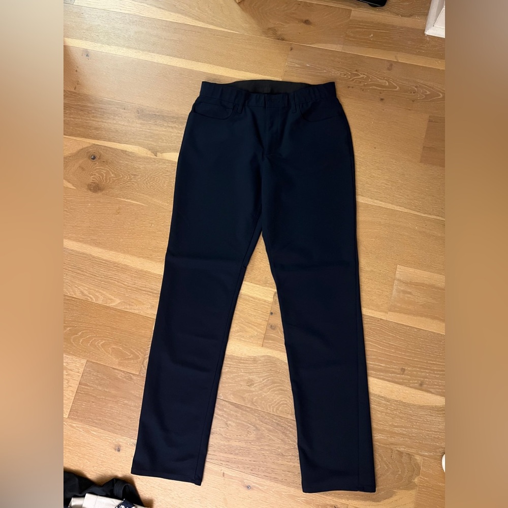 Calvin Klein tech pants navy blue